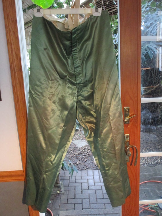 Antique Satin & Sequins  Jumpsuit with Jacket Jes… - image 8