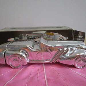 Silver Duesenberg WILD Country After Shave Vintage Avon