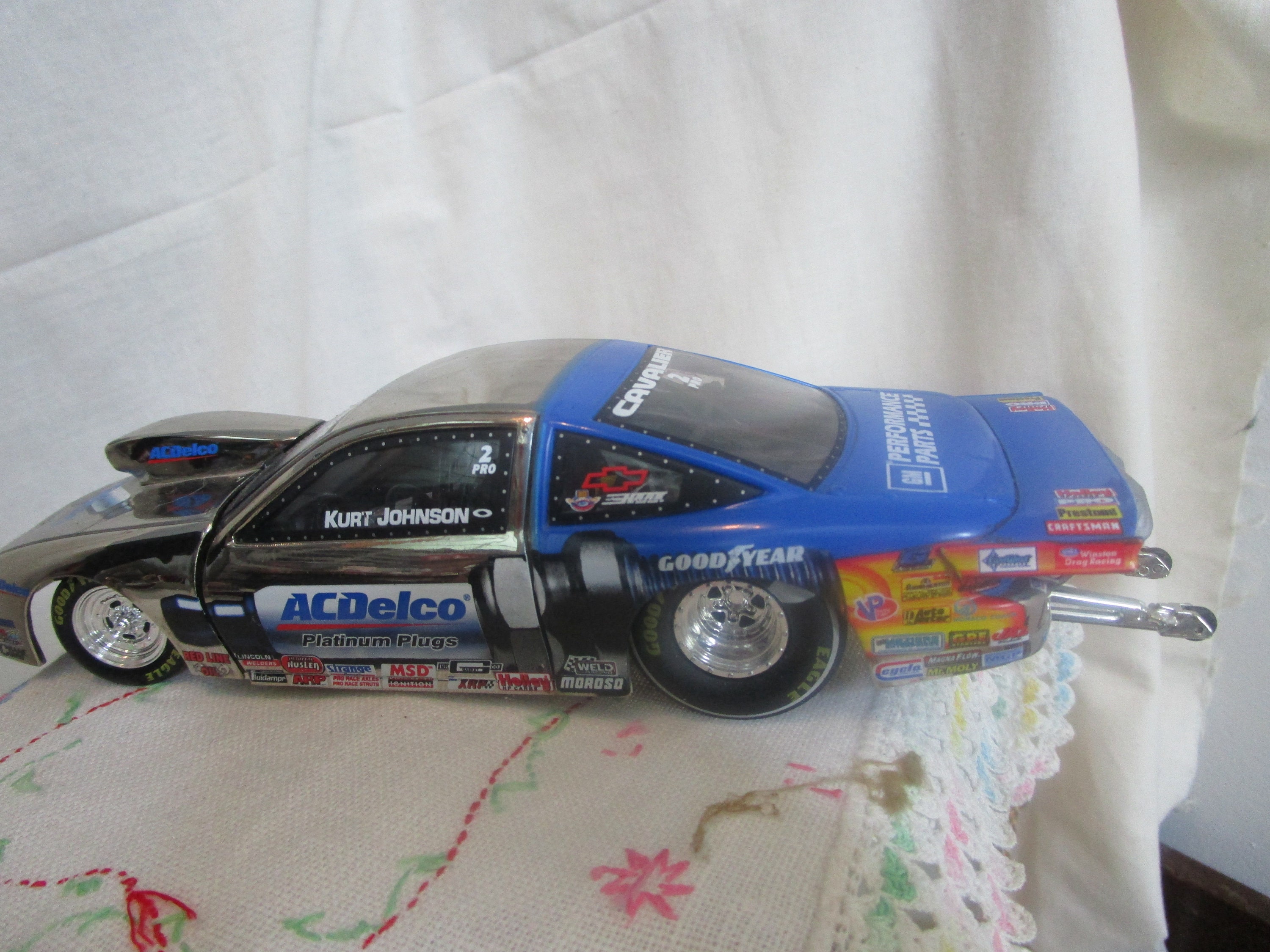 2001 Kurt Johnson AC Delco Cavalier Pro Stock 1:24 Scale Diecast