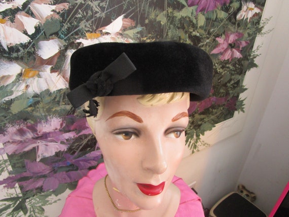 Union Made Peachbloom Black Velour Women display picture 2