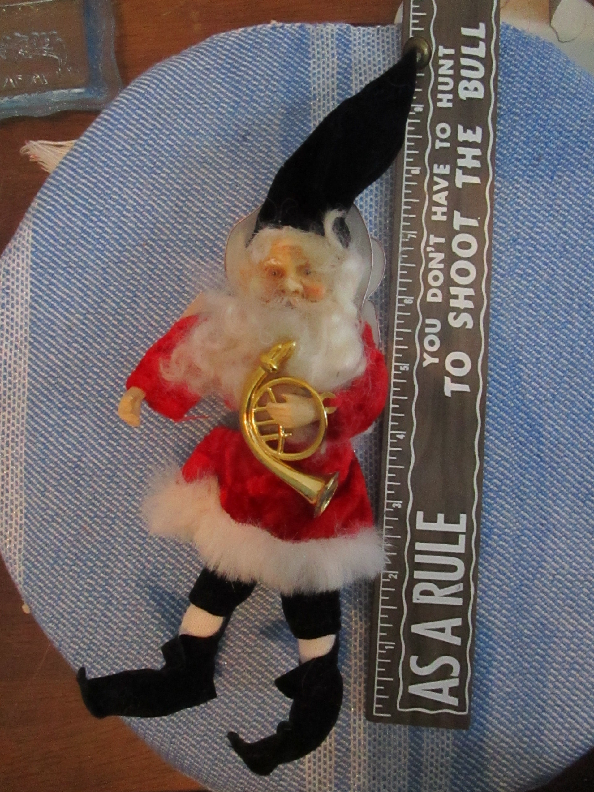 ROBERT STANLEY HOME COLLECTION CHRISTMAS POSABLE ELF DOLL 30”