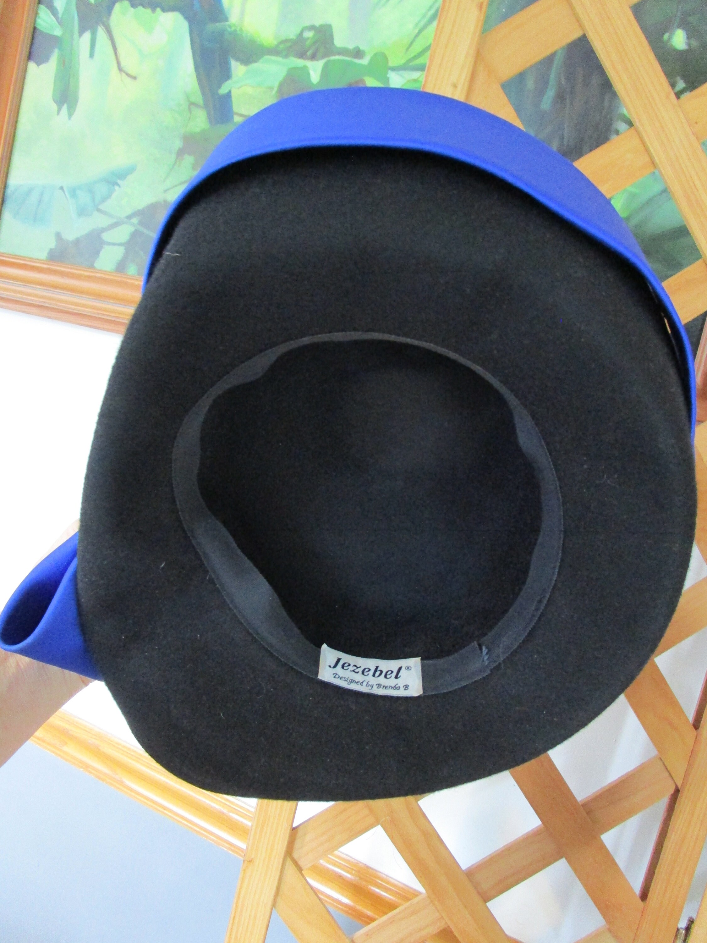Jezebel hat Misa Harada Hats | JEZEBEL | Headpiece decorated with  main image 2