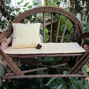 Boyd’s Bear Collection Investment Collectables Rustic Twig Bench Couch Seat Wood