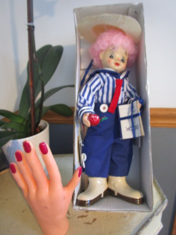 1986 Brinn's September Calendar Clown Doll in Original Box With Tags - Etsy