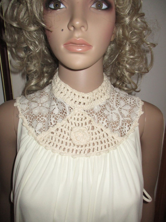 Sleeveless Maxi Cream Crochet   Summer Formal Wome