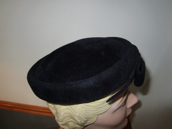 Vintage Lee Genuine Velour Women's Black Velvet w… - image 2