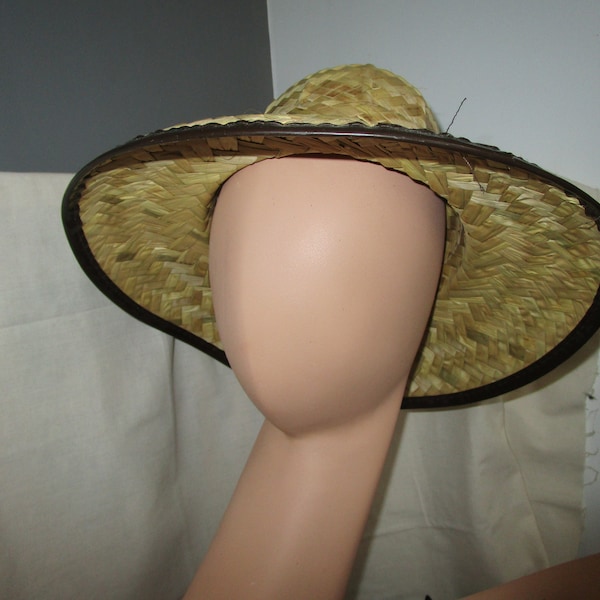 Weaved Straw Safari Sun Hat Mexico