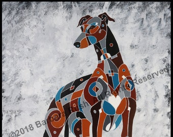 Greyhound Art