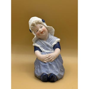 Antique Gebruder Heubach German/Dutch Girl Porcelain Figurine Marked