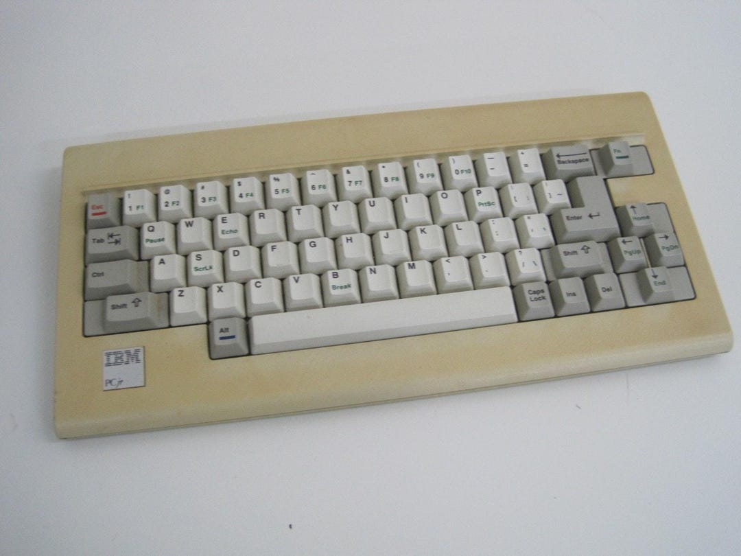 IBM Pcjr Keyboard Model 7257 - Etsy