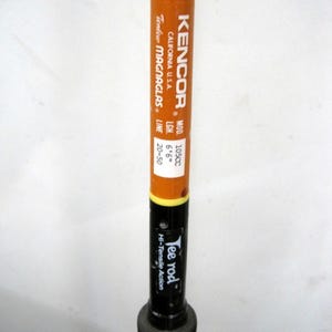 Kencor 105CC 6’6” 20-50Lb Tee Rod Tenlew Magnaglas Fishing Rod Made In USA zdjęcie 2
