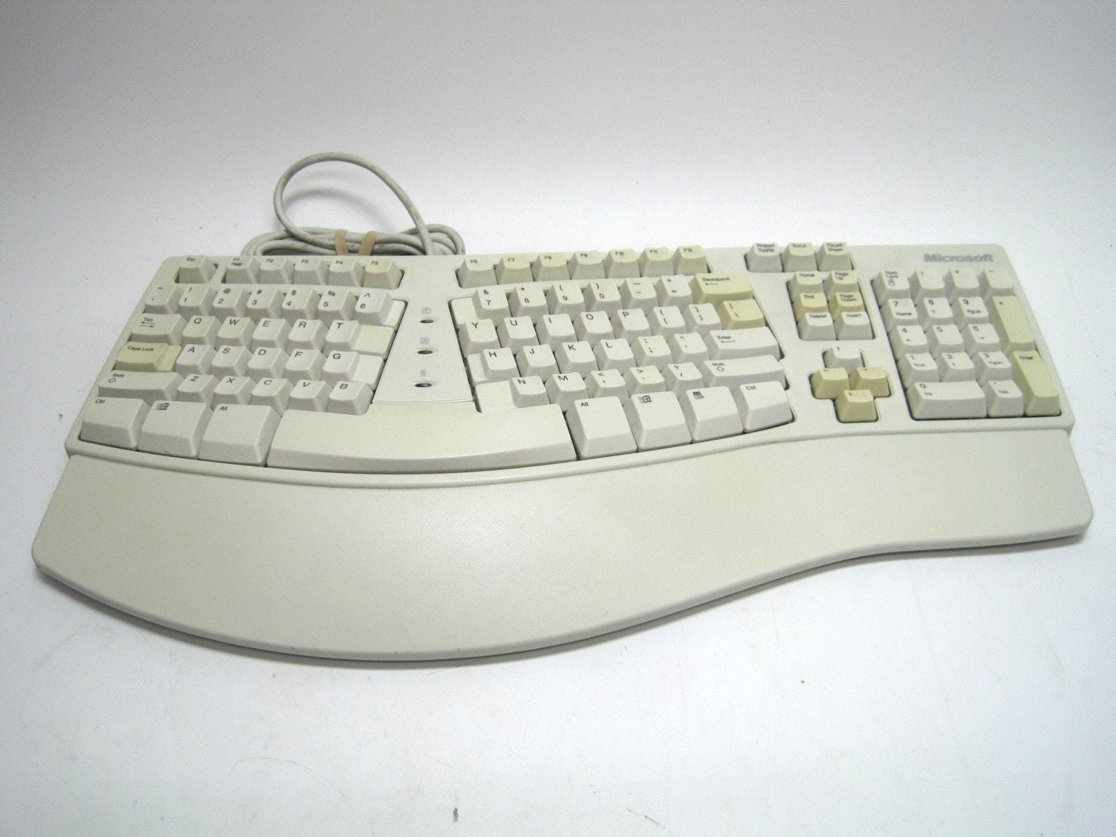 Microsoft KU-0045 X06-19331 Elite Natural Ergonomic Curve Keyboard