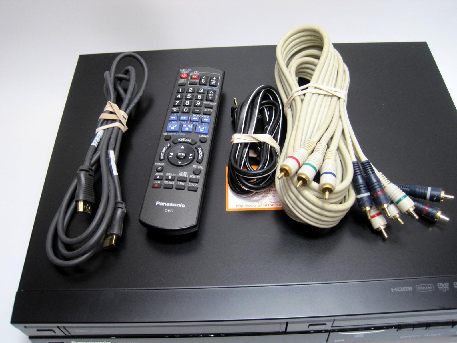 Panasonic DMR-EZ485V Progressive Scan DVD Recorder Combo Dvd Vcr