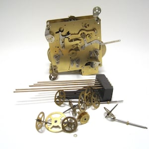 Mason & Sullivan Clock Movement Germany 3331X 75cm For Parts or repair image 1