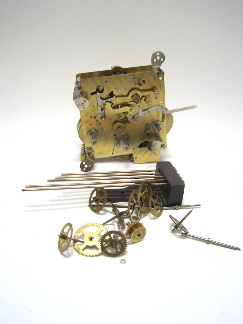Mason & Sullivan Clock Movement Germany 3331X 75cm For Parts or repair image 1