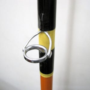 Kencor 105CC 6’6” 20-50Lb Tee Rod Tenlew Magnaglas Fishing Rod Made In USA zdjęcie 3