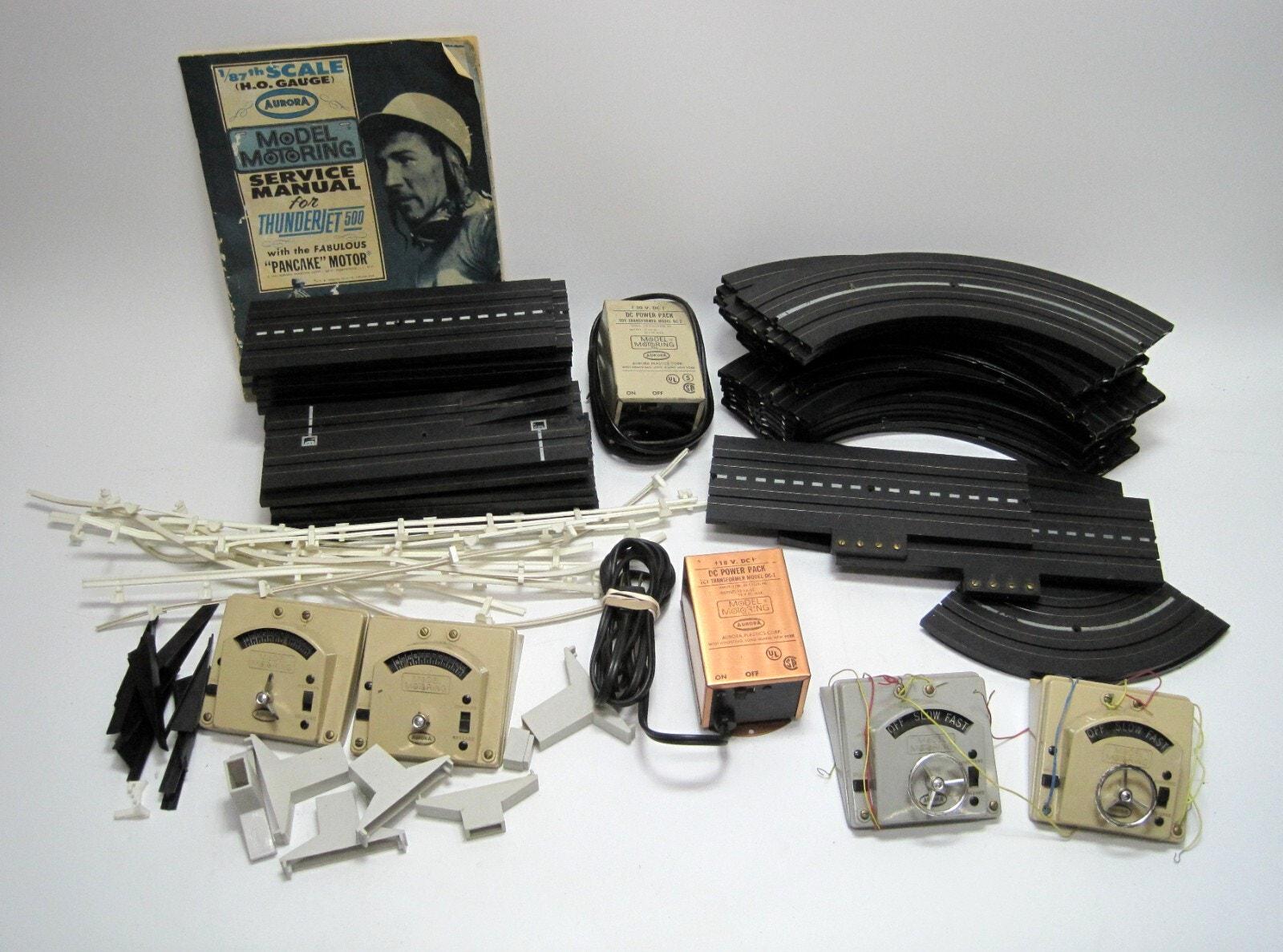 Aurora Model Motoring Stirling Moss Slot Car Track Set HO Scale