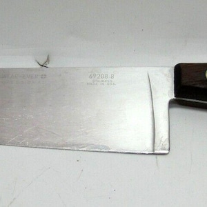 Wear-Ever Cutlery Kitchen Ware 8" Stainless Wood Pro Chef's Knife 69208-8