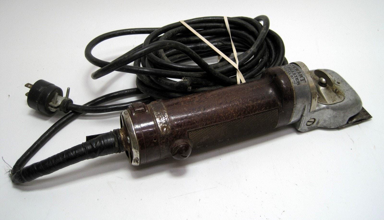 Sunbeam Stewart Clipmaster Model 51-2 Clippers Shears Works NEEDS