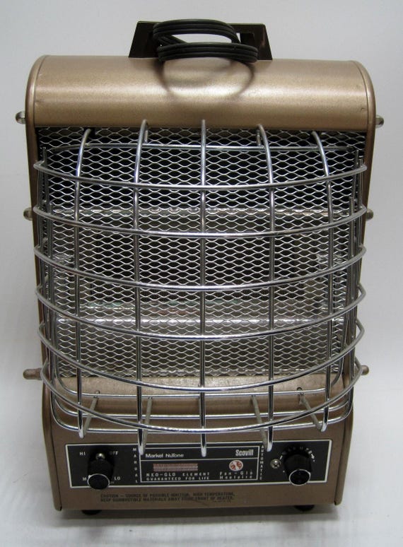 Vintage Markel Electric Space Heater 198TS Neo-glo Element