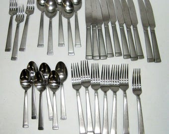 Pfaltzgraff Arcadia Frost Stainless – Lot of 8 - Etsy