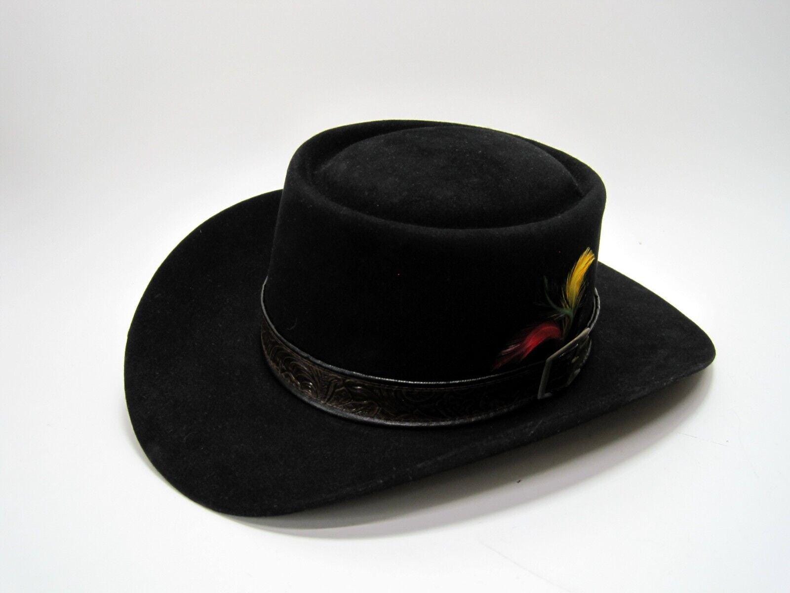 STETSON REVENGER 4X ブラック 7 1/8 57cm Revenger 4X Cowboy Hat | Stetson