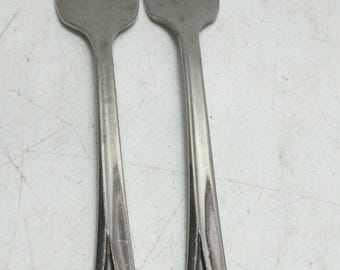 Oneida LIBERTY'S LIGHT Glossy Stainless Flatware 2 Piece Salad/Dinner forks