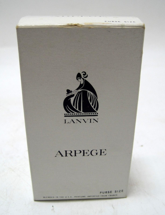 Vintage Cartier 18k Lanvin Arpege Purse Size 1/8 Oz Perfume Gold Bottle My Sin