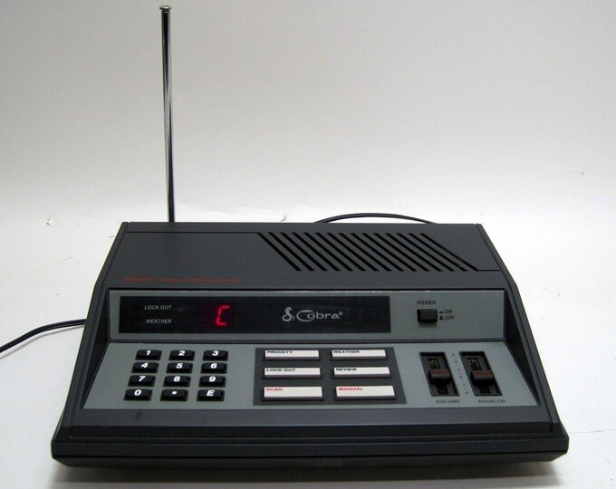 Cobra SR900 16 Channel Radio Scanner Scanning Receiver SR 900 - Etsy