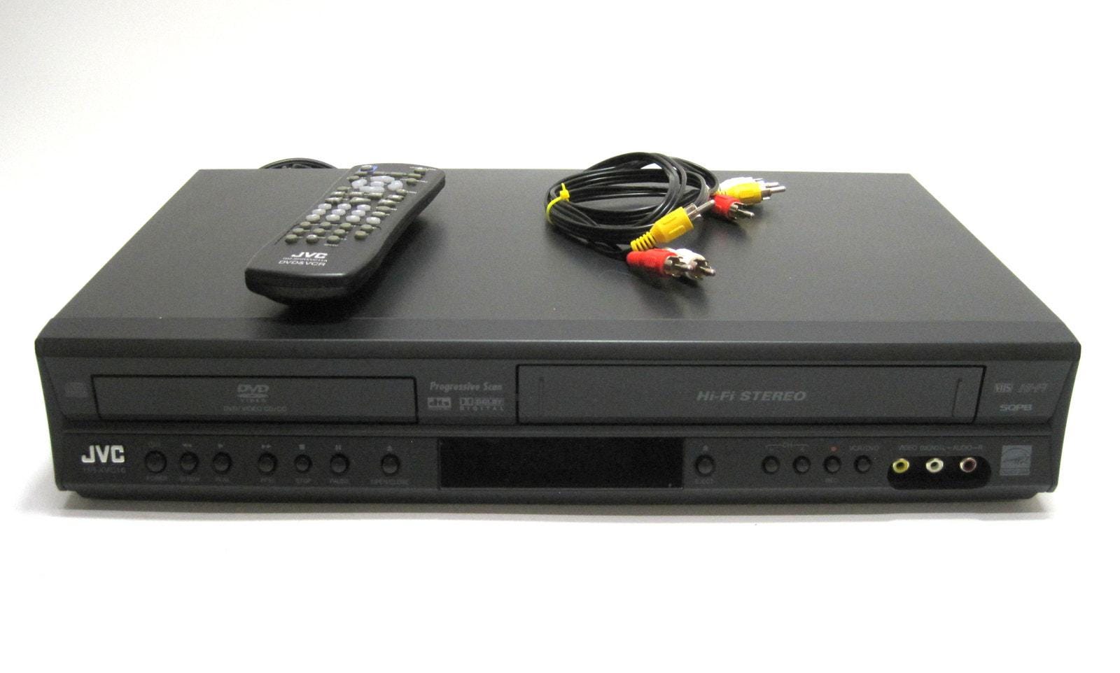 JVC HR-XVC16 Combo Dvd Video Cd Vcr Vhs Player Recorder W/remote