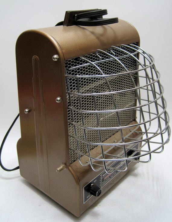 Vintage Markel Electric Space Heater 198TS Neo-glo Element