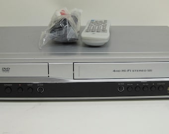 Zenith Vcr Dvd Combo Player Vhs Recorder XBV713 4 Head Hi-Fi Stereo W/Remote & Av Cable
