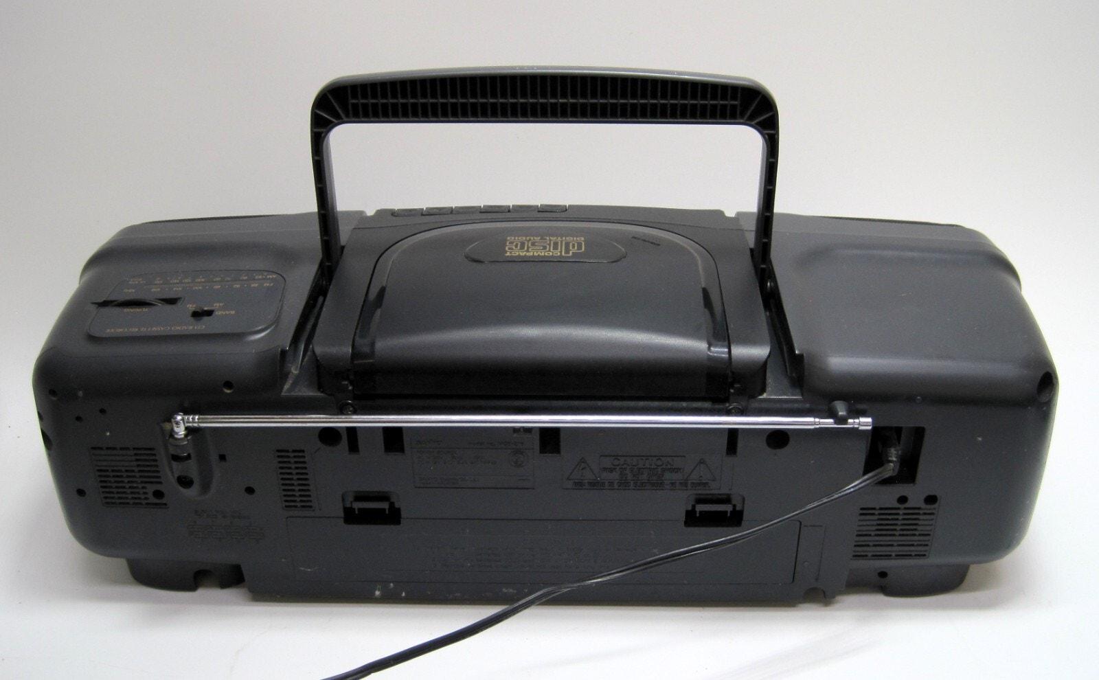 Vintage 1994 Sanyo MCD-Z16 Boombox – Am/fm Radio, CD