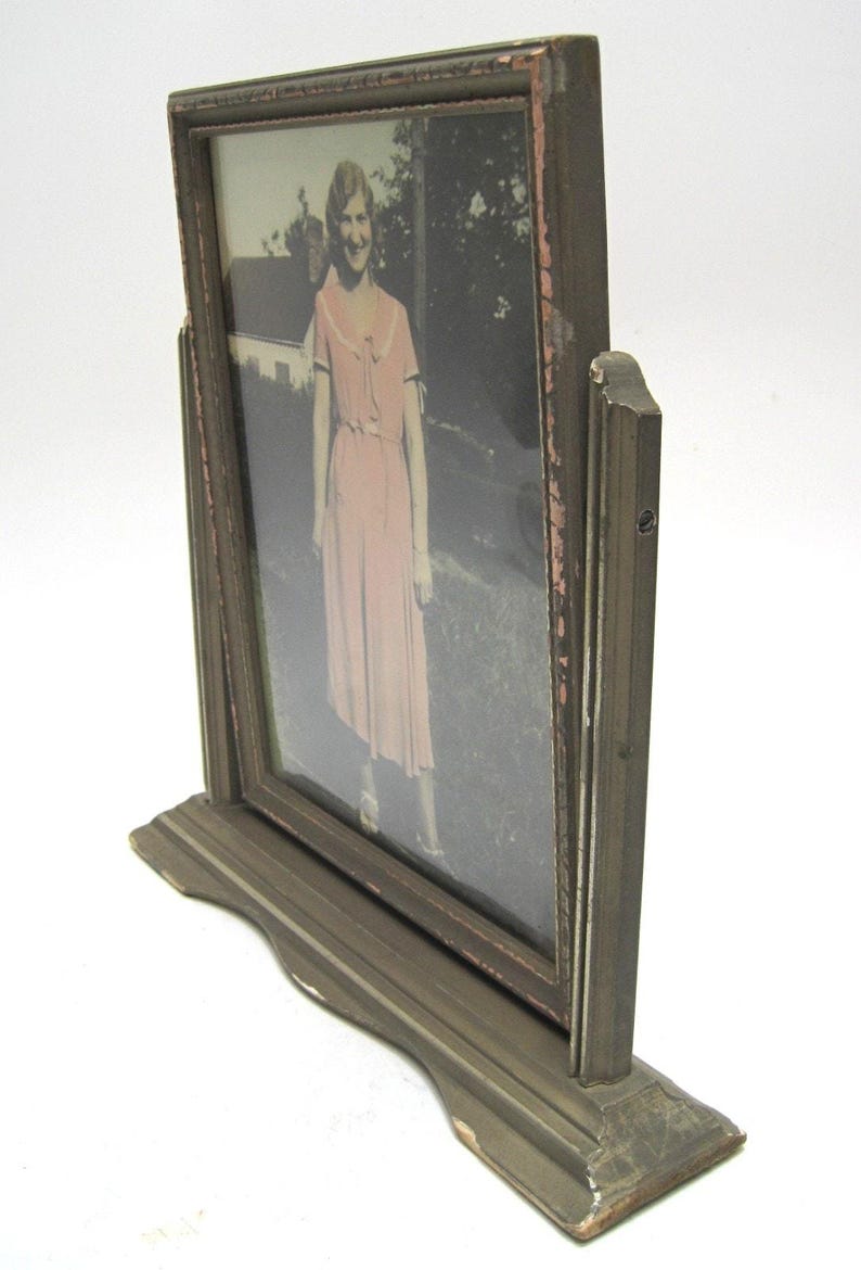 Vintage Art Deco Swivel Picture Frame for 8x10 Photo Tilt Swinging - Etsy