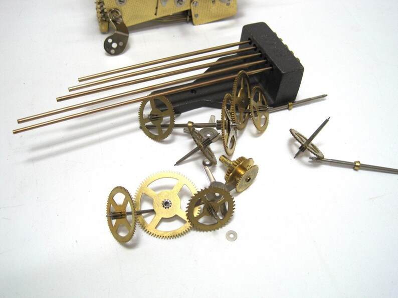 Mason & Sullivan Clock Movement Germany 3331X 75cm For Parts or repair image 2