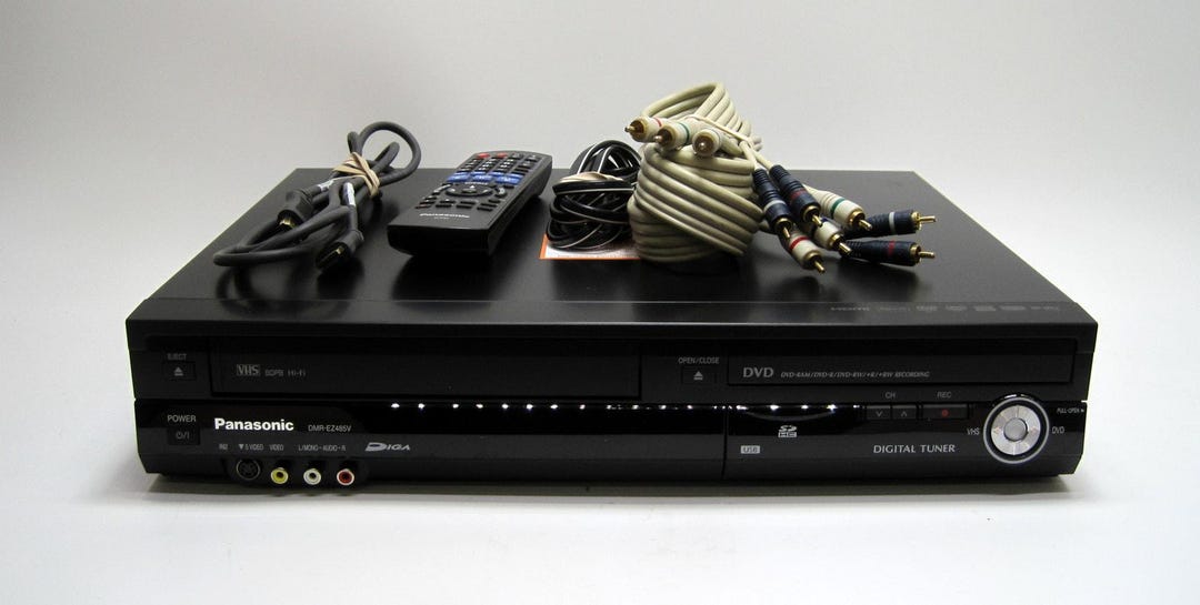 Panasonic DMR-EZ485V Progressive Scan DVD Recorder Combo Dvd