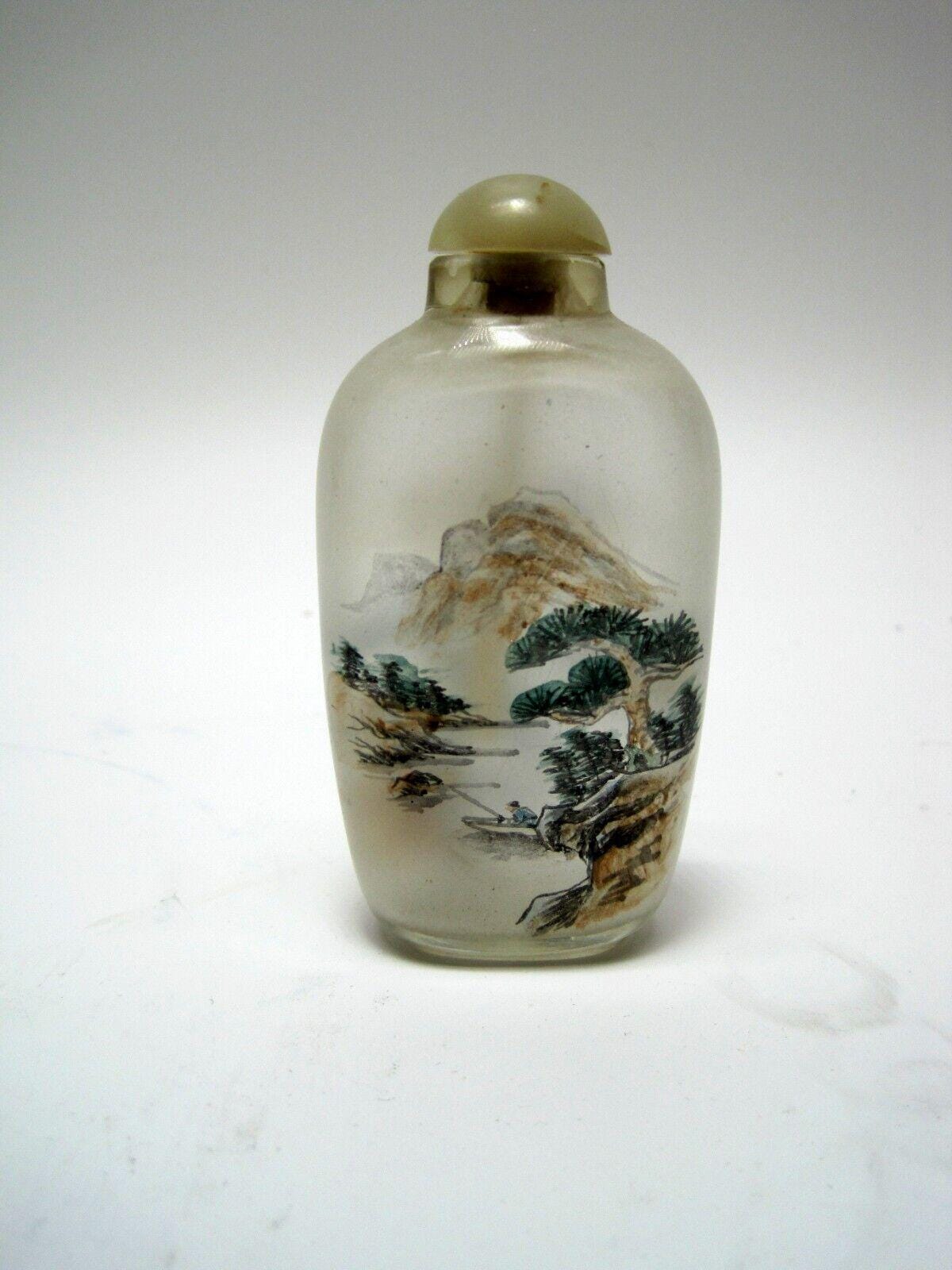 Japanese Reverse Painted Perfume Bottle - Etsy