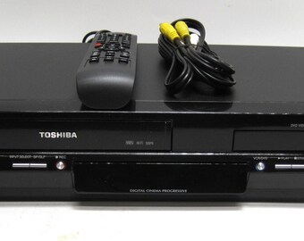 Toshiba SD-V295KU V295 HiFi Dvd Vcr Combo With Remote and Av Cable