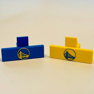 NBA Golden State Warriors-sportkaartstandaard Geschikt voor kaarten met en zonder beoordeling Sportkaarten Gamingkaarten Comics Magazine op maat 3D-geprint