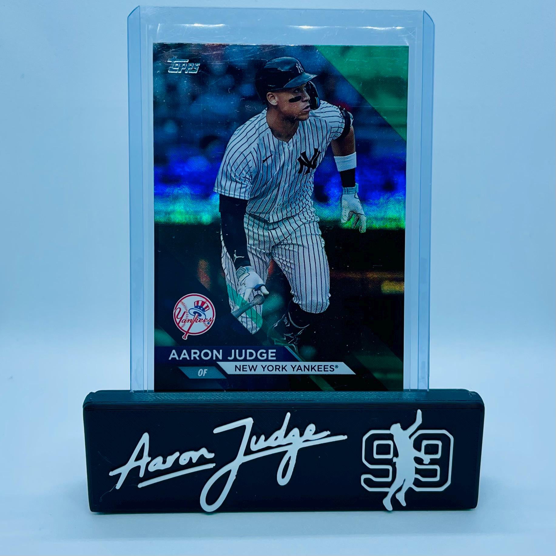Aaron judge signed card - Etsy 日本
