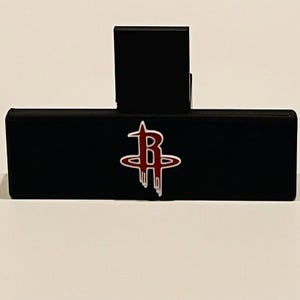 Suporte de exibição de cartões esportivos NBA Houston Rockets para cartões classificados e não classificados, cartões esportivos, cartões de jogos, revistas em quadrinhos, impressão 3D personalizada