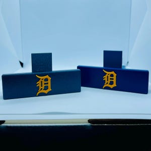 MLB Detroit Tigers-sportkaartstandaard Geschikt voor kaarten met of zonder beoordeling Sportkaarten Gamingkaarten Comics Tijdschriften Aangepast 3D-geprint