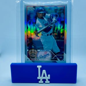 MLB Los Angeles Dodgers-sportkaartdisplaystandaard Geschikt voor kaarten met en zonder beoordeling Sportkaarten Gamingkaarten Comics Tijdschriften Aangepast 3D-geprint