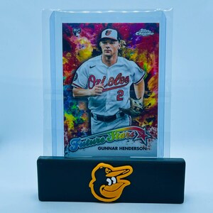 MLB Baltimore Orioles-sportkaartstandaard Geschikt voor kaarten met en zonder beoordeling Sportkaarten Gamingkaarten Strips Tijdschriften Op maat 3D-geprint