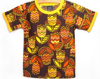 T-shirt vintage / Fait main / Chemise / T-shirt / T-shirt / Haut / Body - T-shirt Power Flower