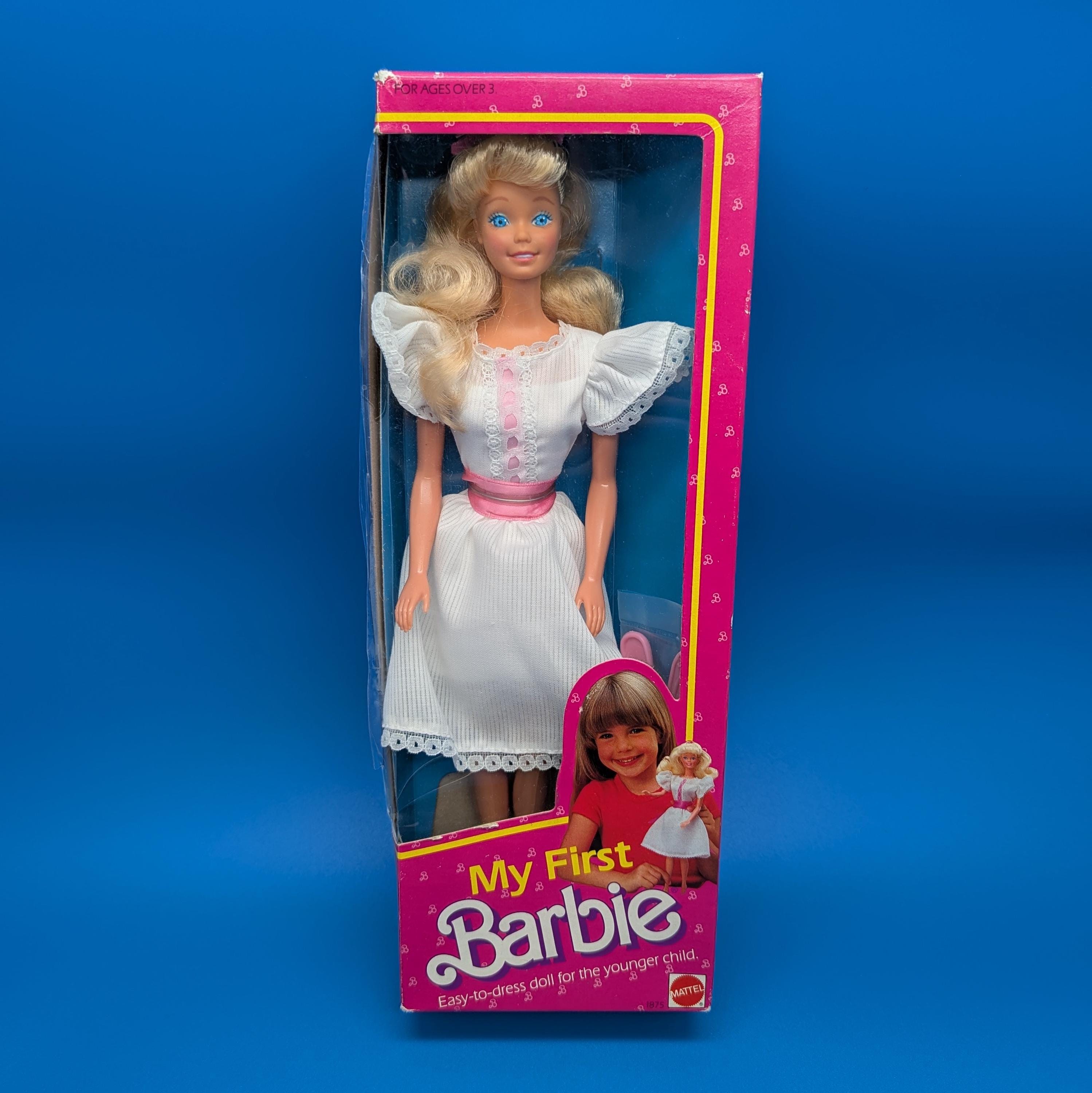 1984 My First Barbie, NRFB, Vintage Mattel #1875 - Etsy
