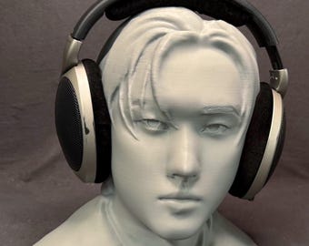 Support pour casque Changbin - Un accessoire de bureau audacieux et artistique pour les séjours