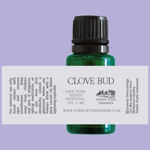 Pure Clove Bud Essential Oil ~ 100% Pure Therapeutic Grade