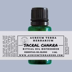 Sacral Chakra Refresher Essential Oil Blend 5ml
