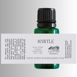 Pure Myrtle Essential Oil ~ 100% Pure Therapeutic Grade